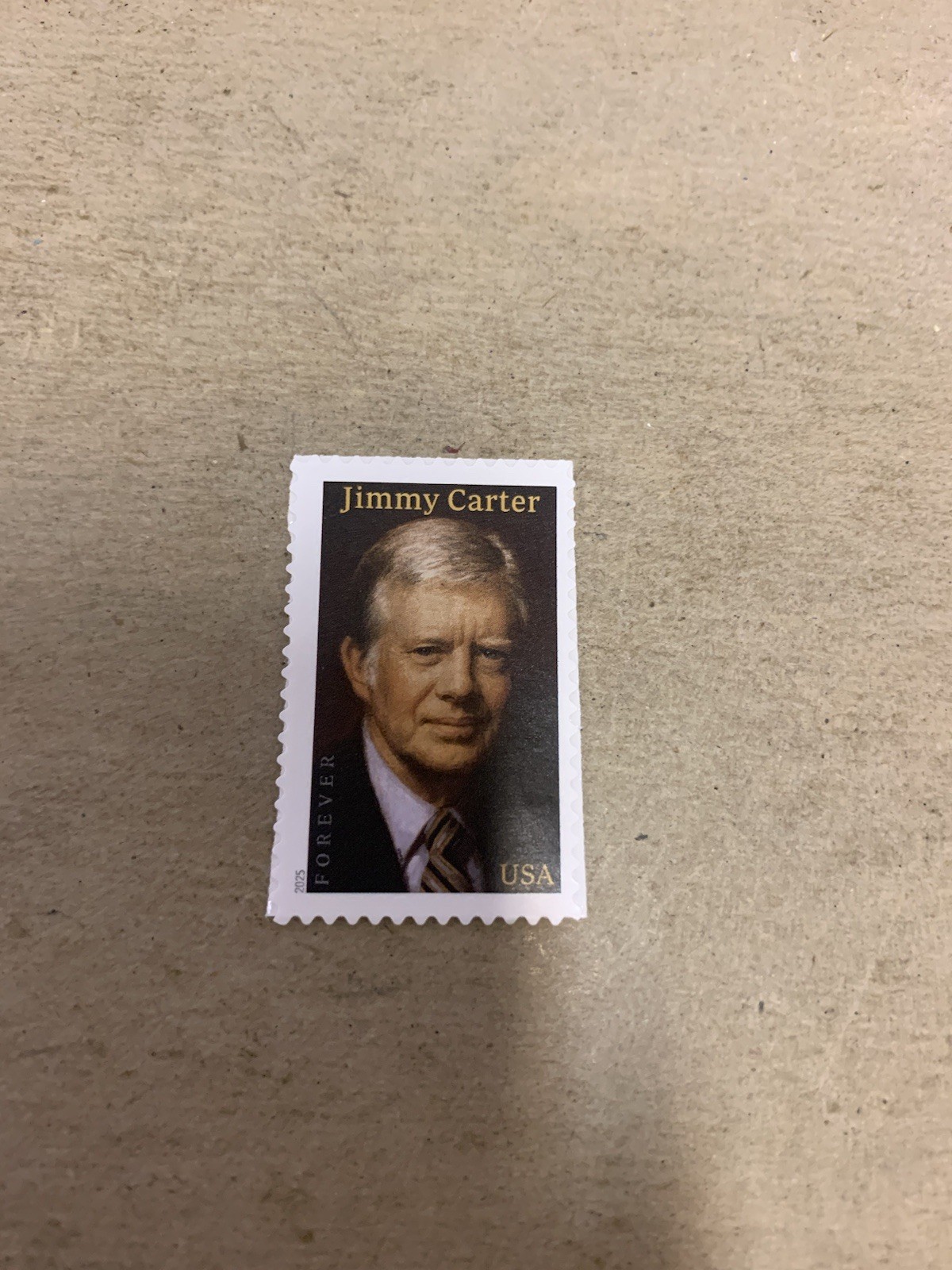 US Postage #6043 Jimmy Carter 2025 Forever Stamp MNH Free Shipping