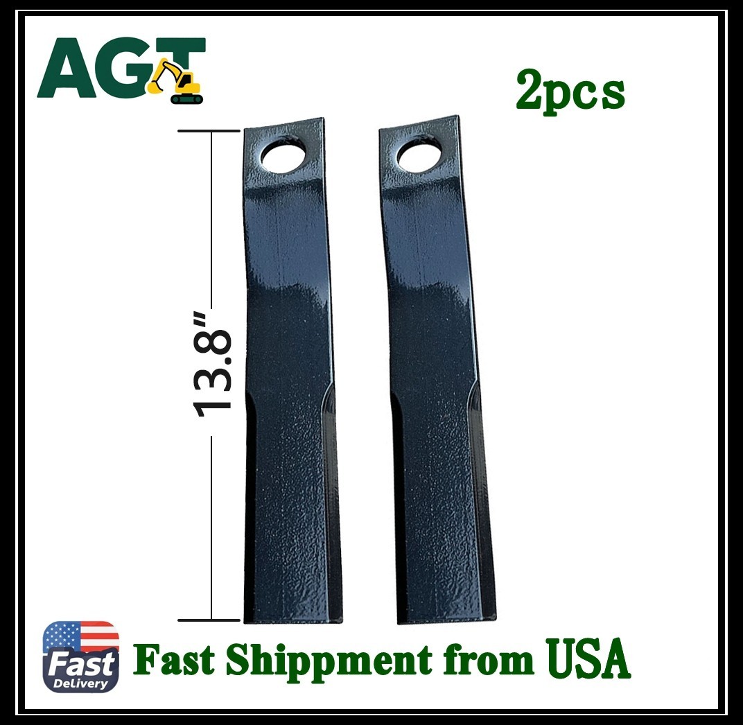 AGT-RC72 Skid Steer Brush Cutter  Blades, 8mm Thick Steel, Free Shipping