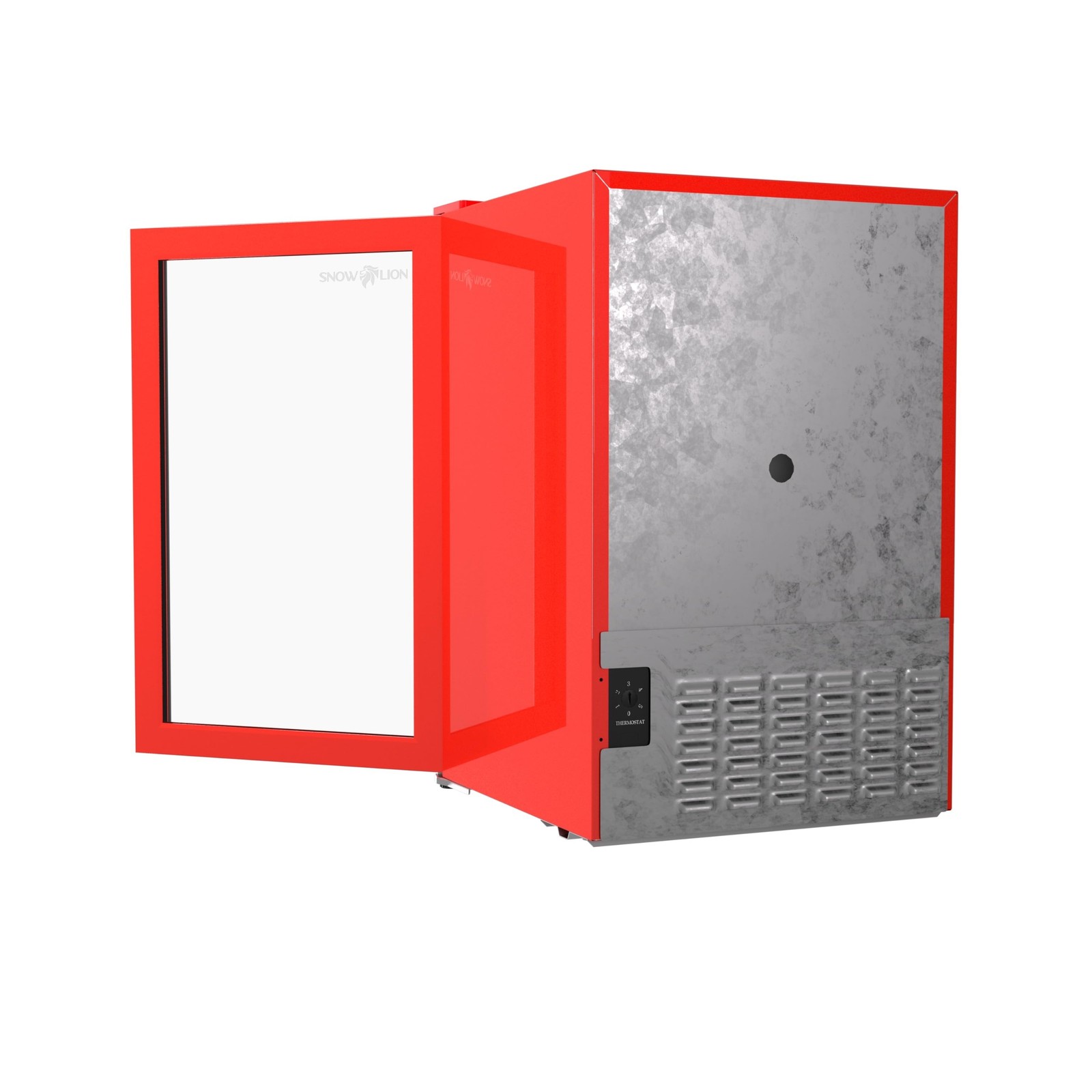 Premium Undercounter Glass Door Mini Fridge, 69L Compact Beverage Fridge with...