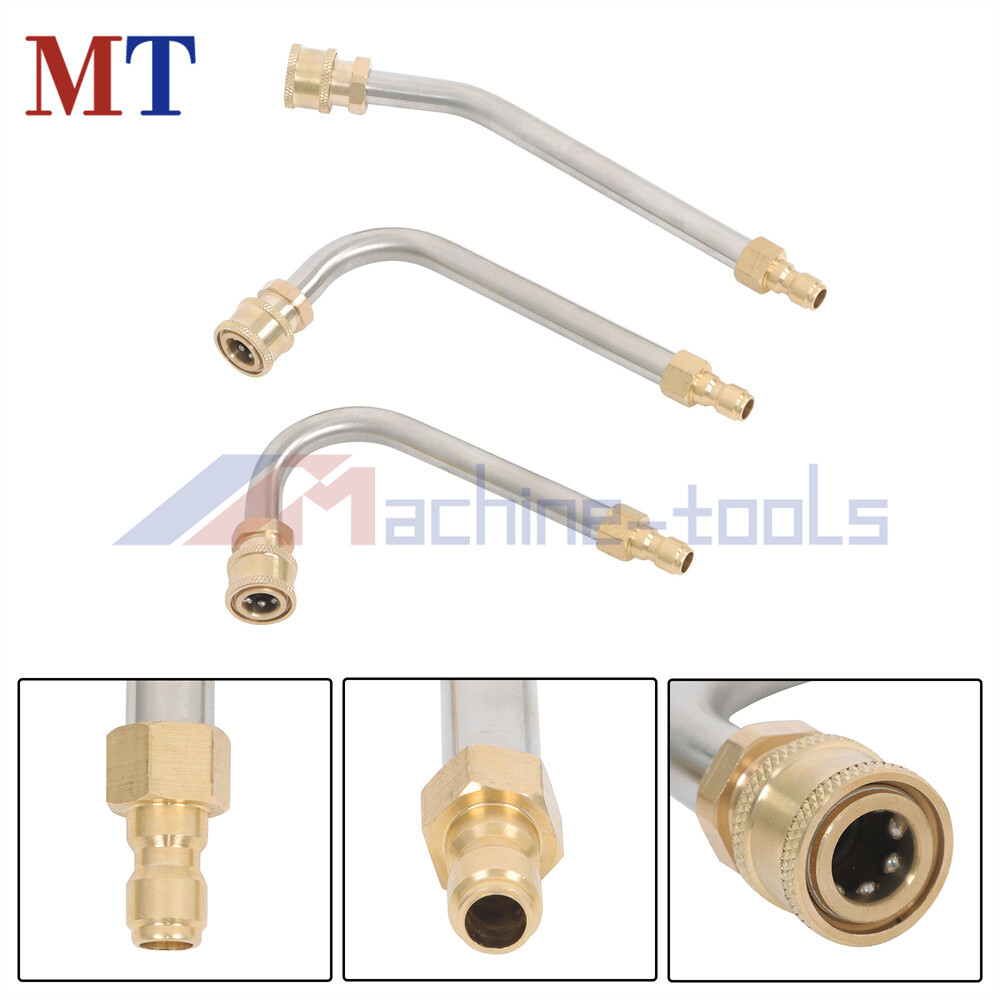 High Pressure Washer Gun Extension Wand Lance Gutter Cleaner Nozzles Kit 4000PSI