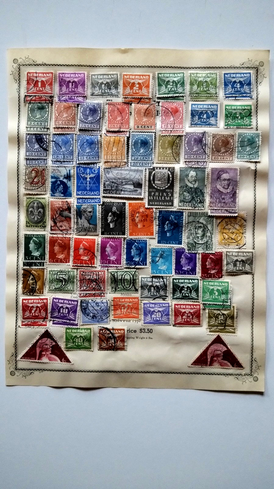 Netherlands Stamp Collection- Used / MH / MNH On Pages / Stock Cards