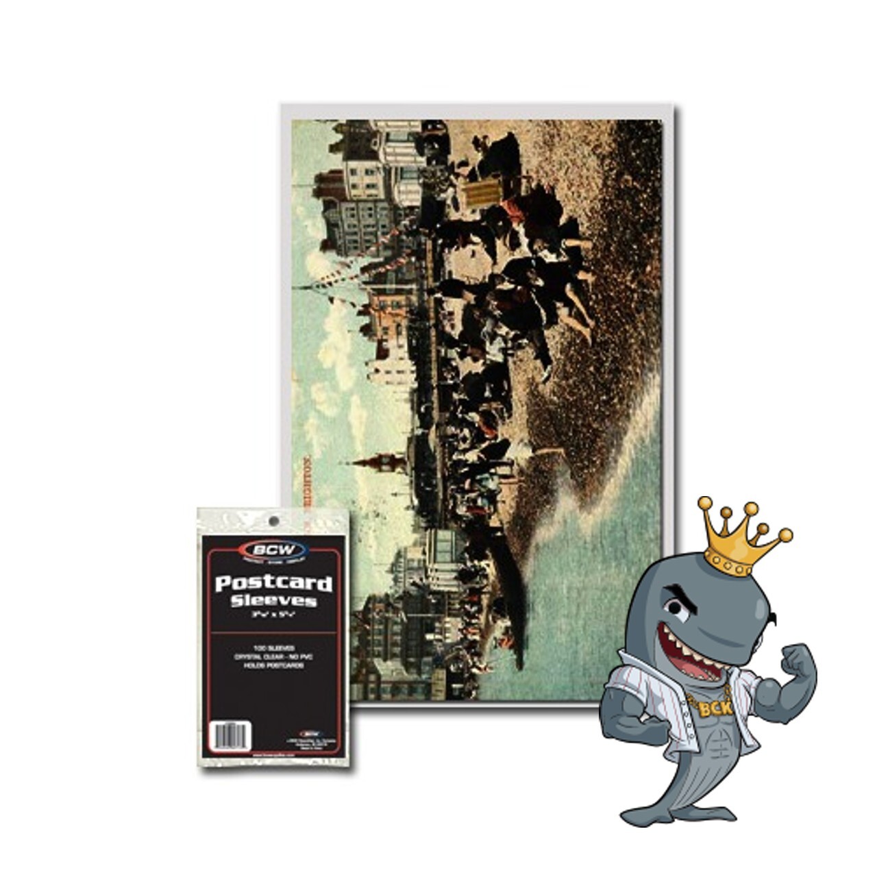 BCW Postcard Sleeves 100ct FREE SHIP