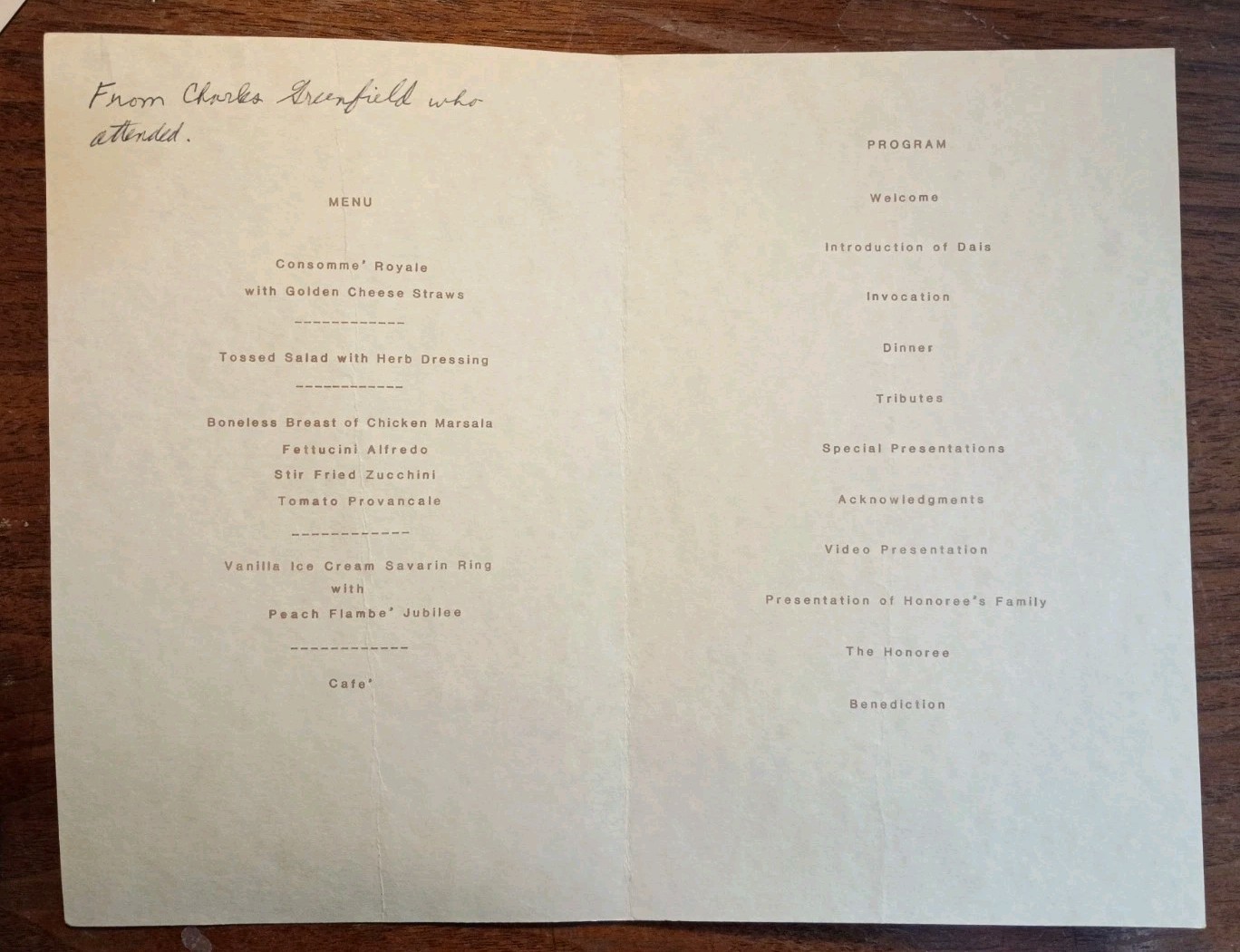 1986 Retirement Program of HUD Commissioner Clifton G. Brown - Atlanta GA