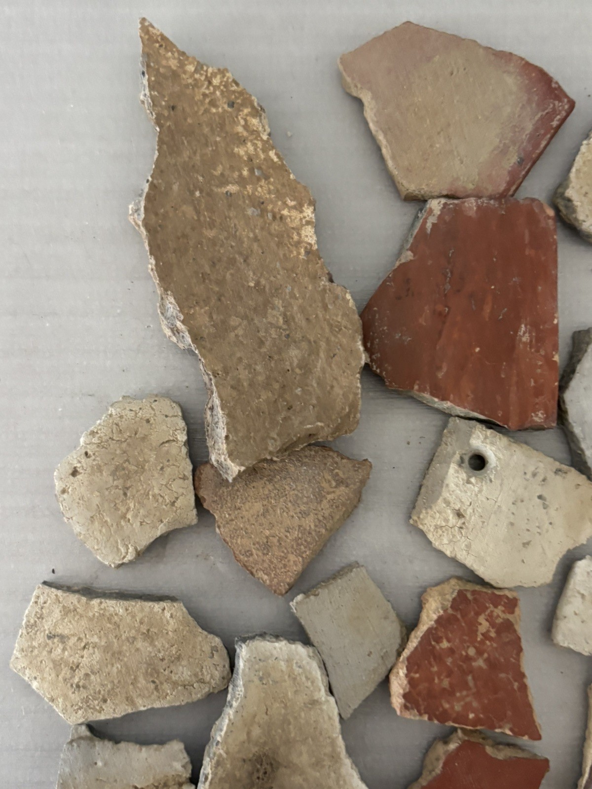 30+ Ancient Anasazi Native American Pottery Shards Arizona L8-B FREE SHIP