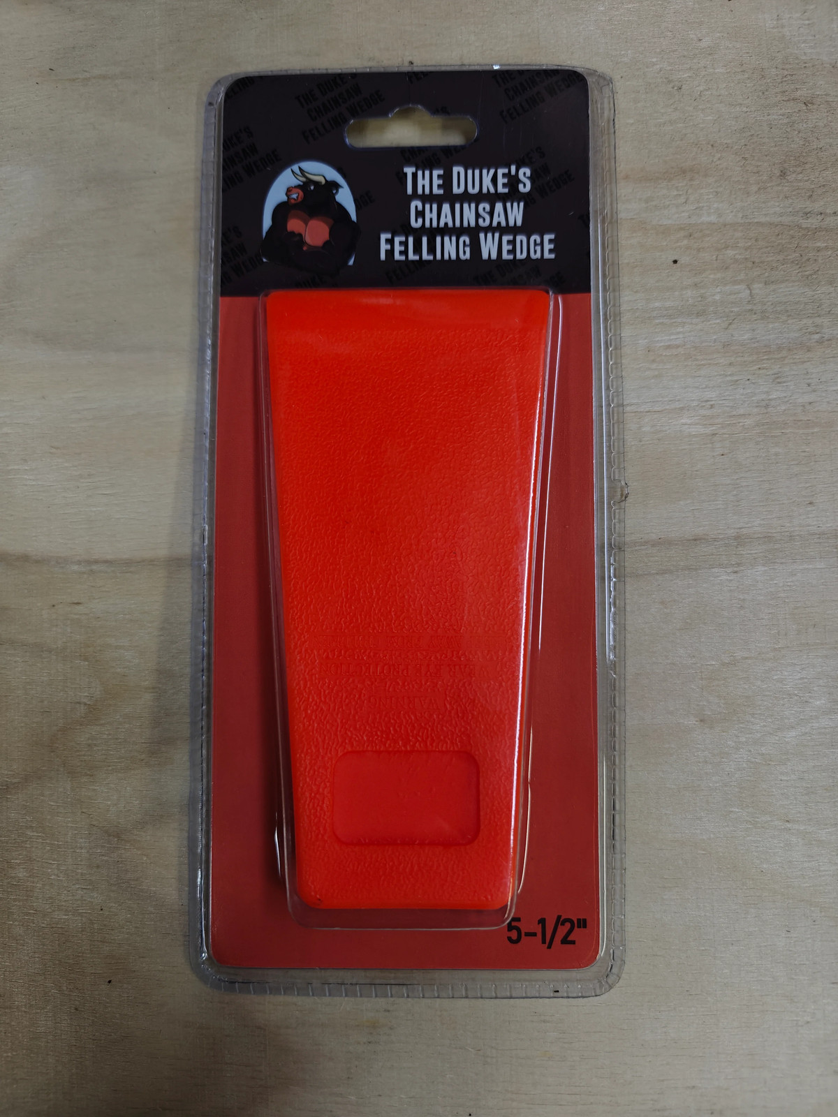 THE DUKE'S ORANGE FELLING WEDGES