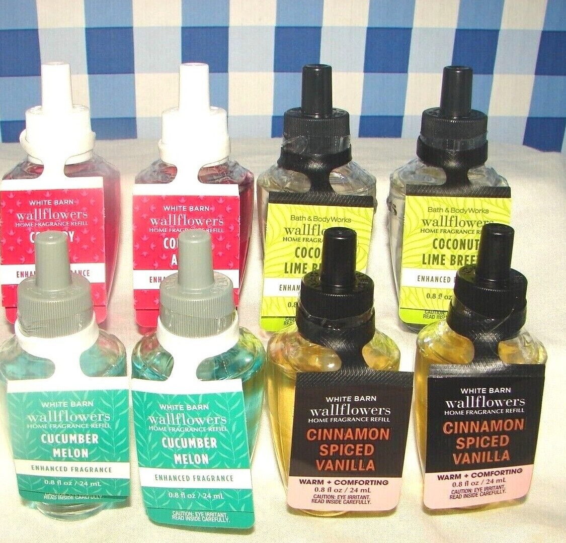 Bath & Body Works Wallflowers Home Fragrance Refill Bulb~ You Choose Lot of 2