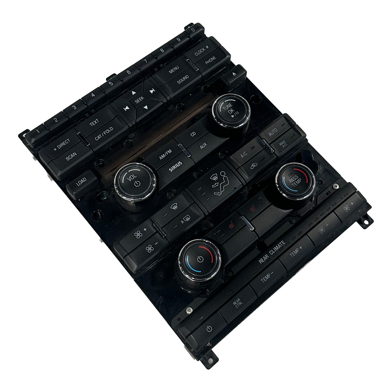 OEM 2009-2012 Ford Flex Radio Climate AC Heater Control Panel 8A8T-18A802-CF