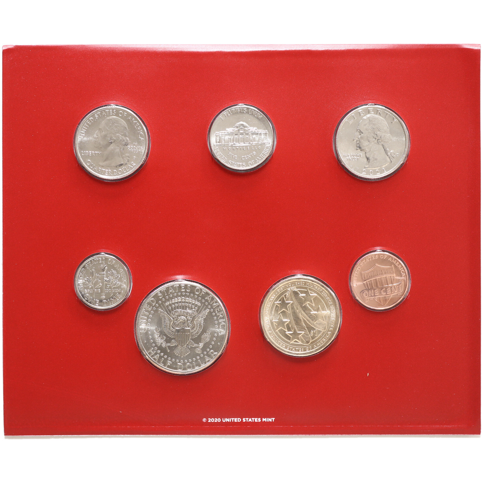 2021 Mint Set Original Sealed Box 14 Brilliant Uncirculated Coins