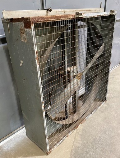 Salvaged Agricultural Fan, 48"Dayton 4B049 Direct Drive Ventilation Unit