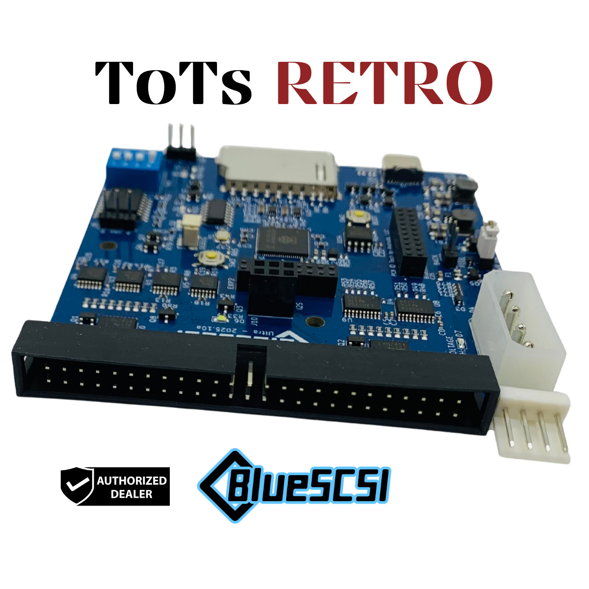 BlueSCSI Ultra 50-pin 3.5" SCSI Drive,For Macintosh, PC