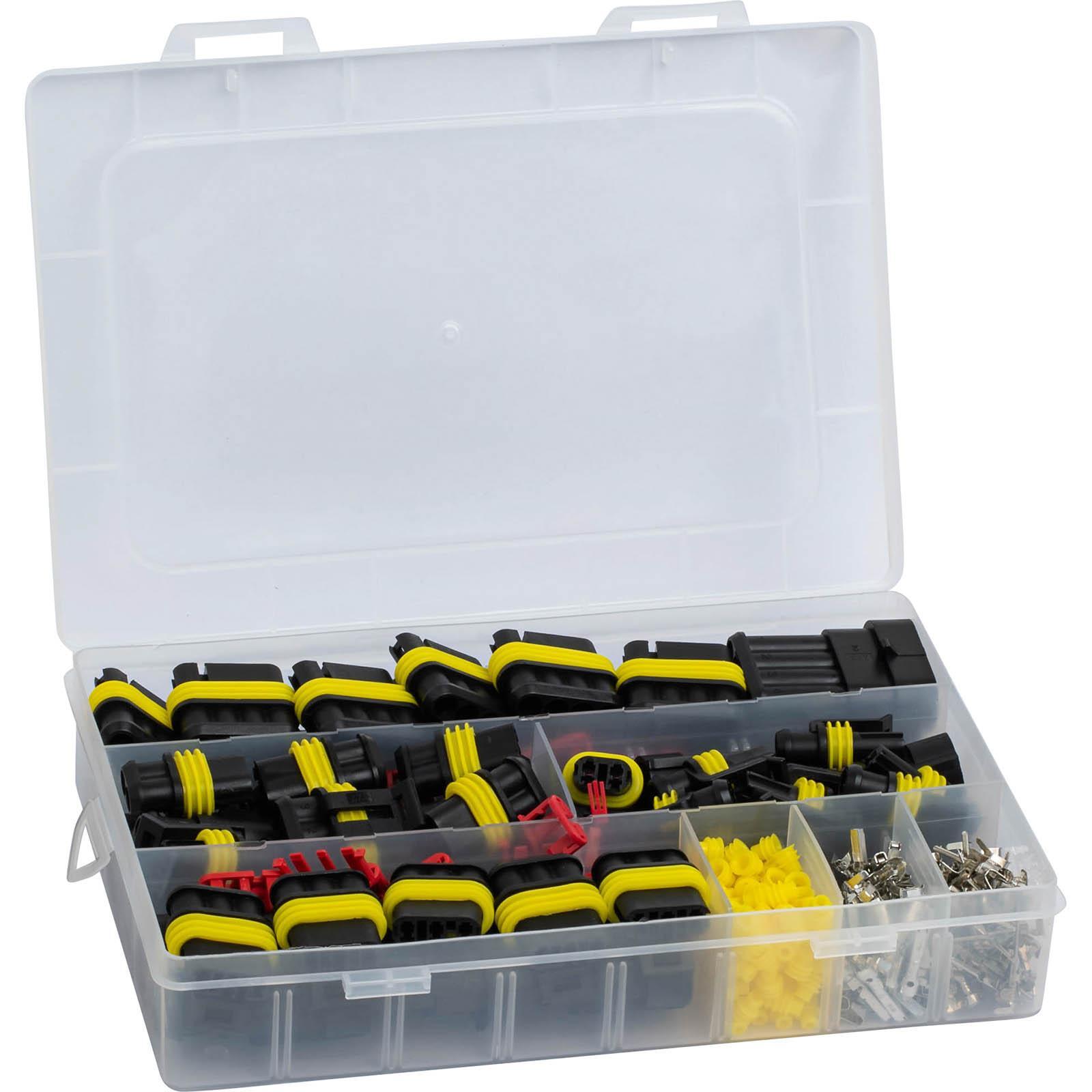 352 Pcs Waterproof Electrical Wire Connector Plug Kit for Car, ATV, or Marine wi