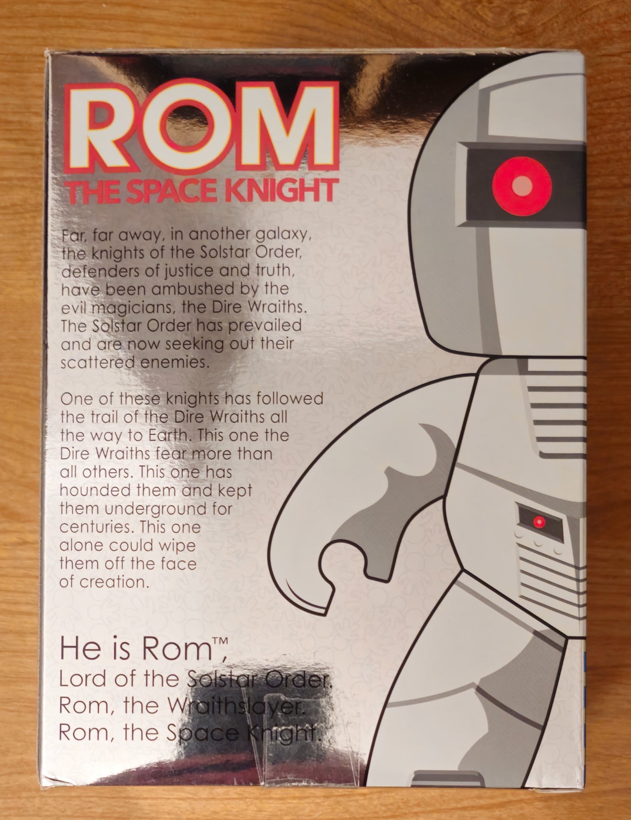 Mighty Muggs ROM Space Knight SDCC 2014 Exclusive Hasbro New & Sealed