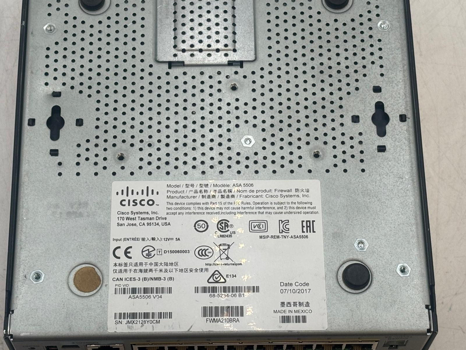 Cisco ASA 5506-X ASA5506 Firewall