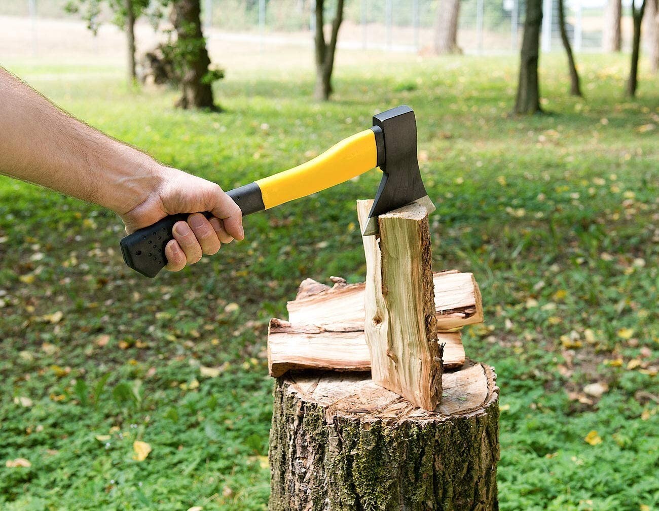 Multi-Functional HATCHET 14" Heavy Duty Fiberglass Survival Hiking Camping Axe