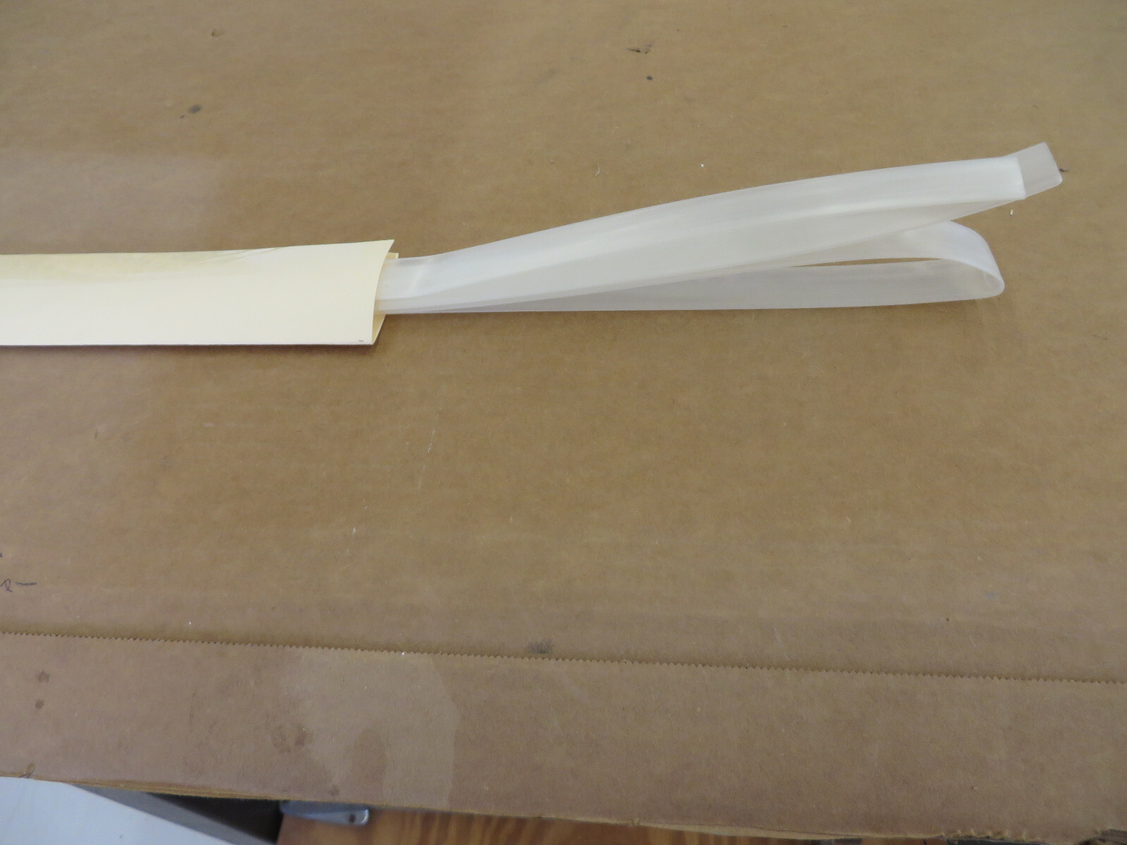 3M Polyolefin Heat Shrink Tubing FP301 Clear 1/2" x 48" 2:1 Shrink Ratio Clear!