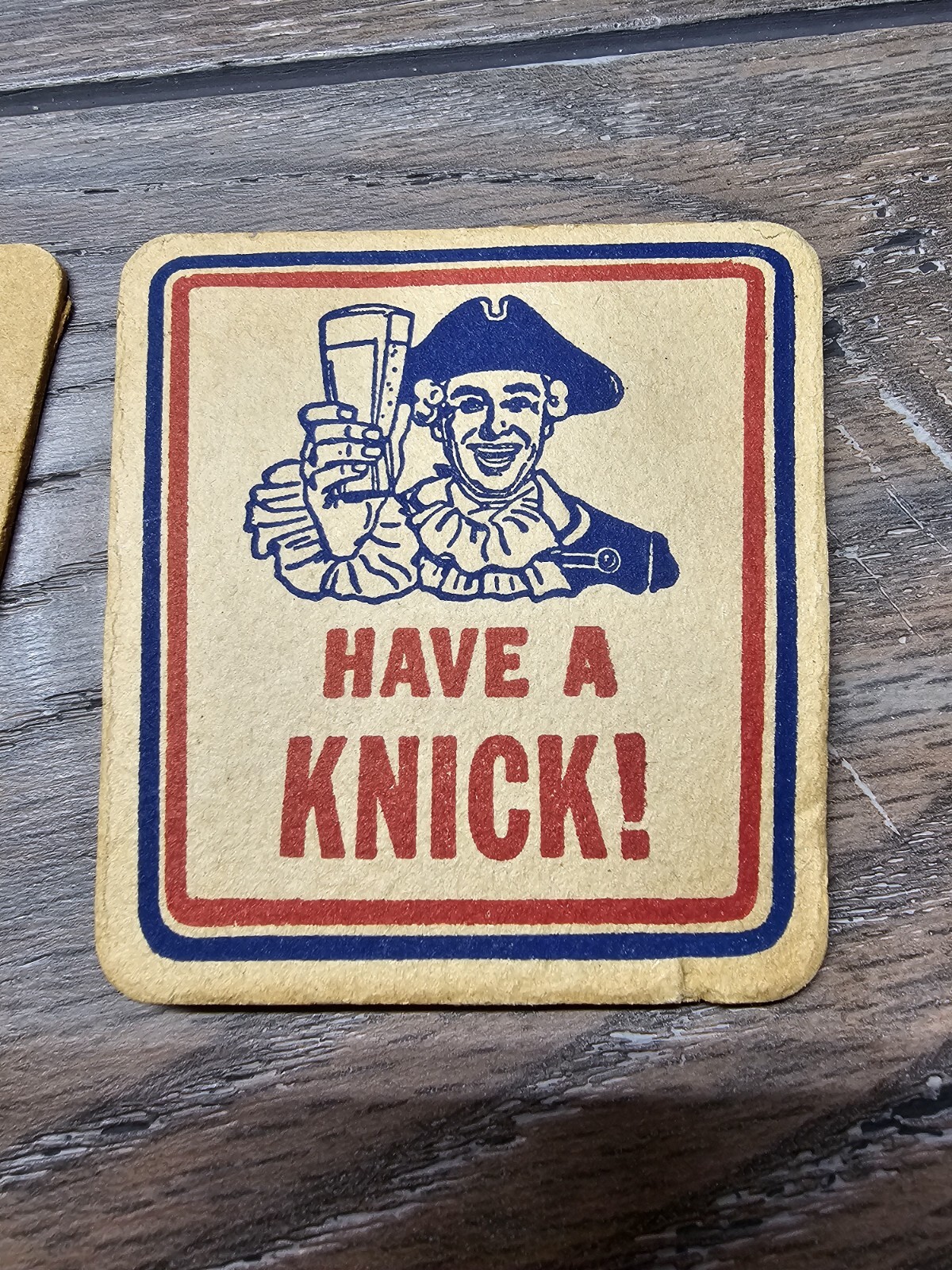 Vintage Knickerbocker Have KNICK Beer Coaster Set Of 2