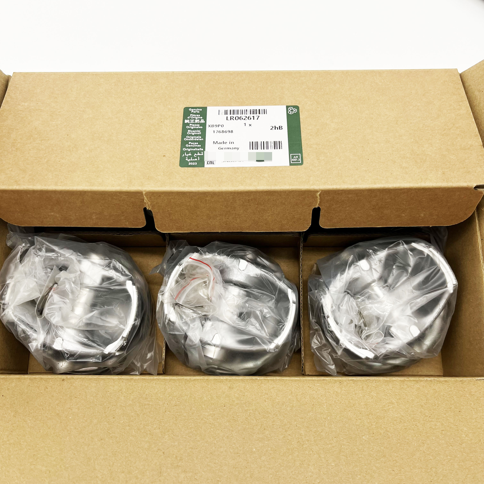 6x Supercharged Piston Assembly AJ126 With Rings For Jaguar Land Rover 3.0L V6