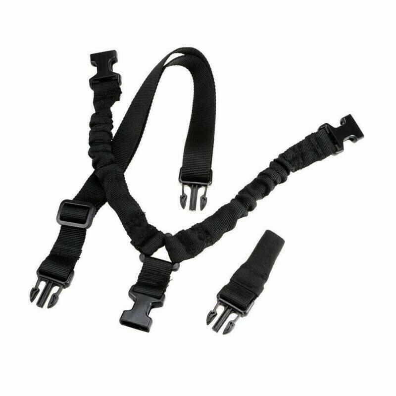 Tactical One Single Point Sling Strap Bungee Rifle Gun Sling with QD Buckle