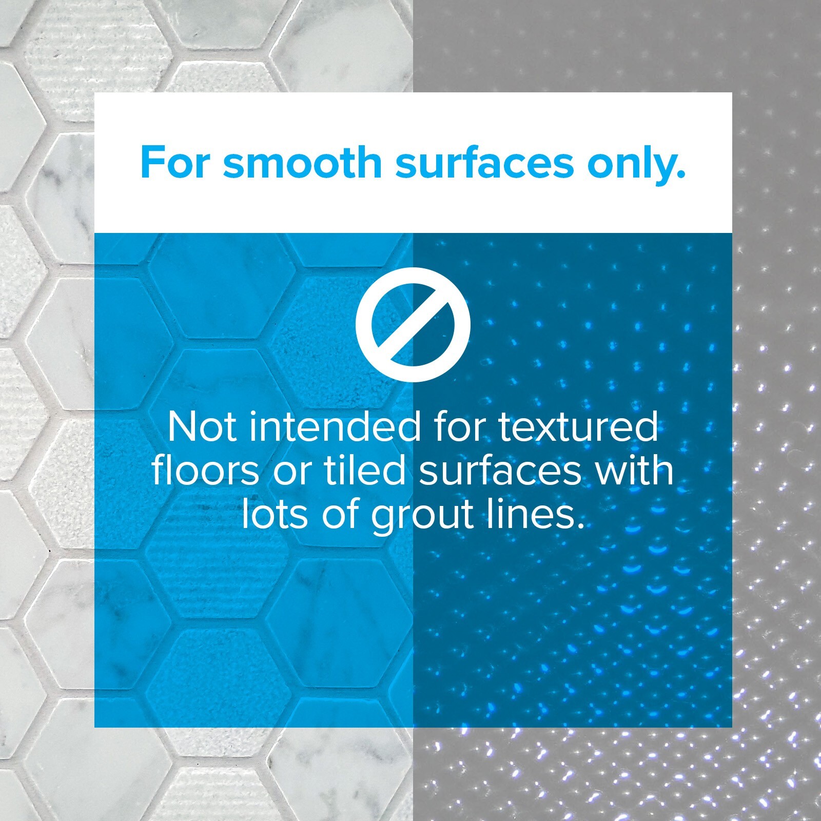 Tan Non-Slip Shower Mat with Drain Holes: SlipX Solutions Square Shower Mat