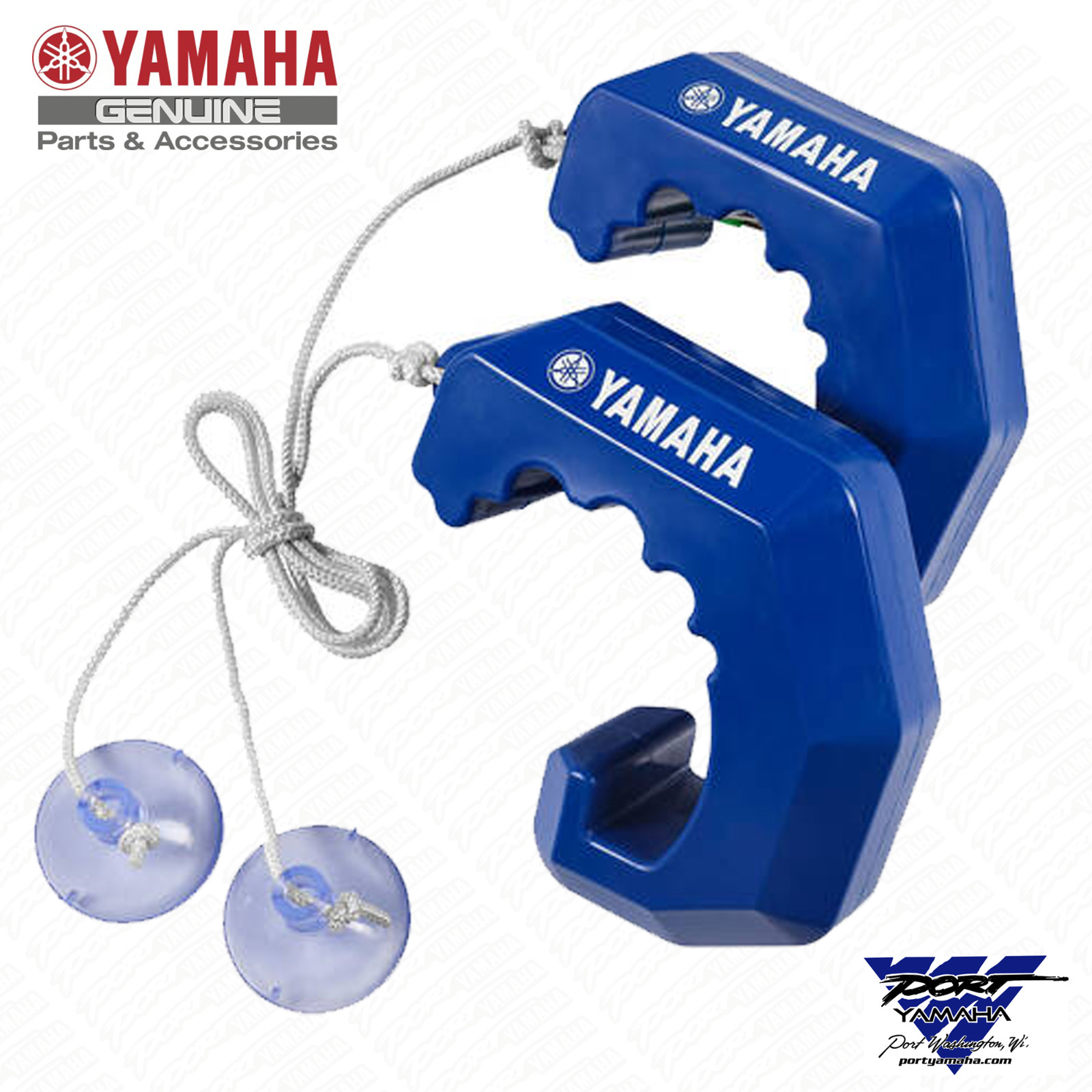 OEM Yamaha WaveRunner Fenders Bumper Blue - Universal JetSki PWC MWV-FENDR-BL-20