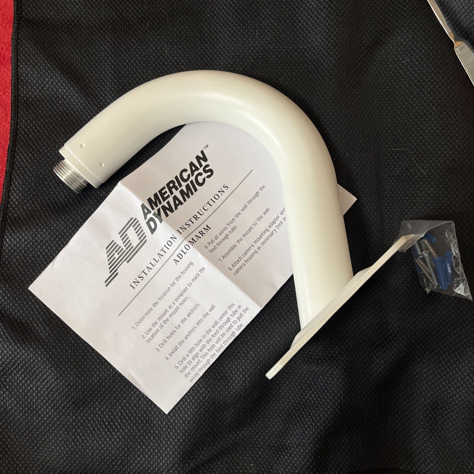 NEW American Dynamics ADLOMARM Discover Mini-Dome Pendant Wall Mount - No Cap