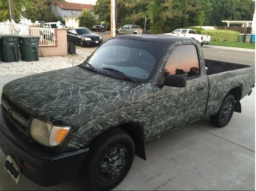 3Pack! Spray Paint Camouflage Camo Stencils Jon Boat CrackedHexacam Tiger Stripe