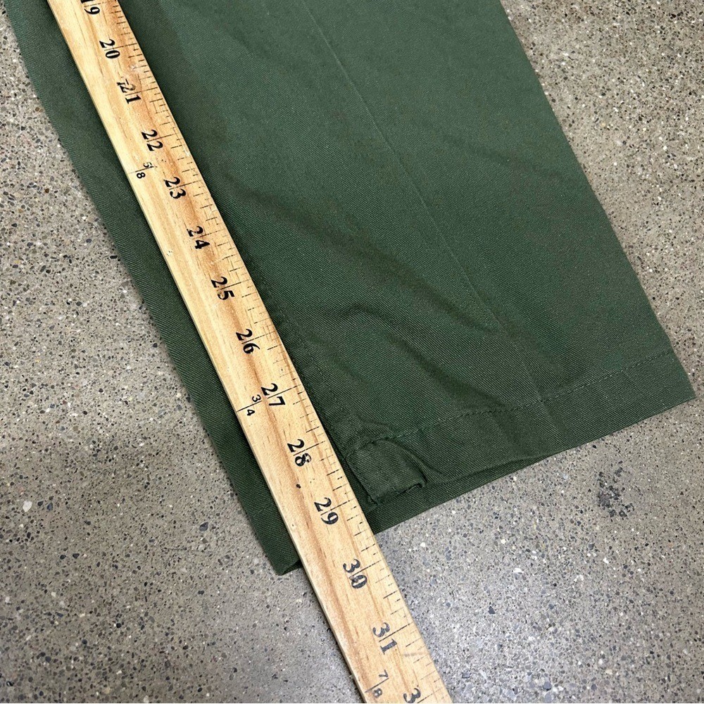 Vintage OG 107 Pants Mens 36x29 Green Fatigue Military Moss US Army Vietnam