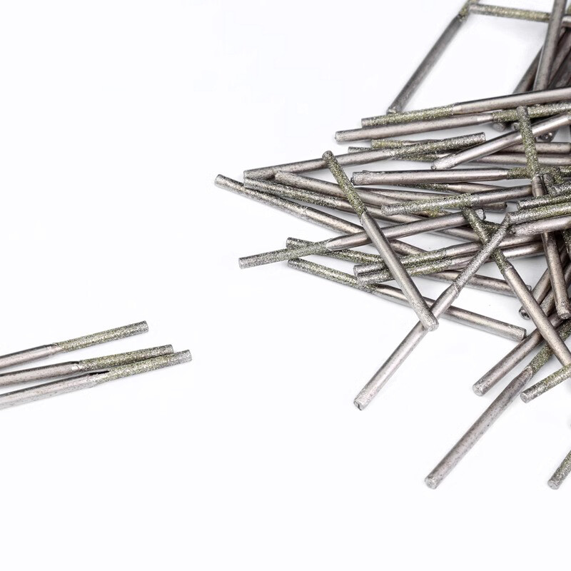 0.8-2.5mm Diamond Coated Tipped Drill Bits for Tile Jewellery Glass 2.35mm Shank