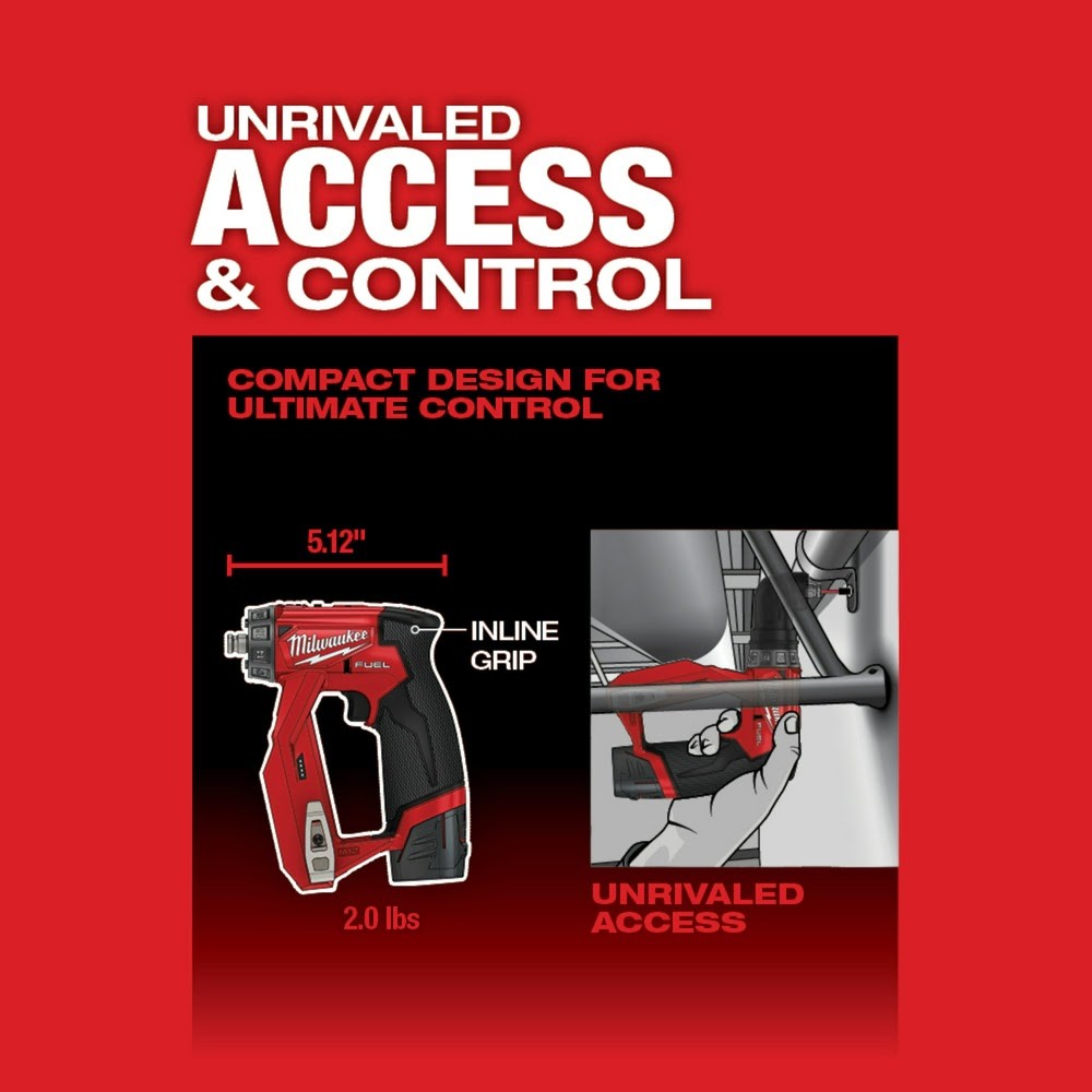 Milwaukee 2505-20 M12 FUEL Installation Drill/Driver (Tool-Only)