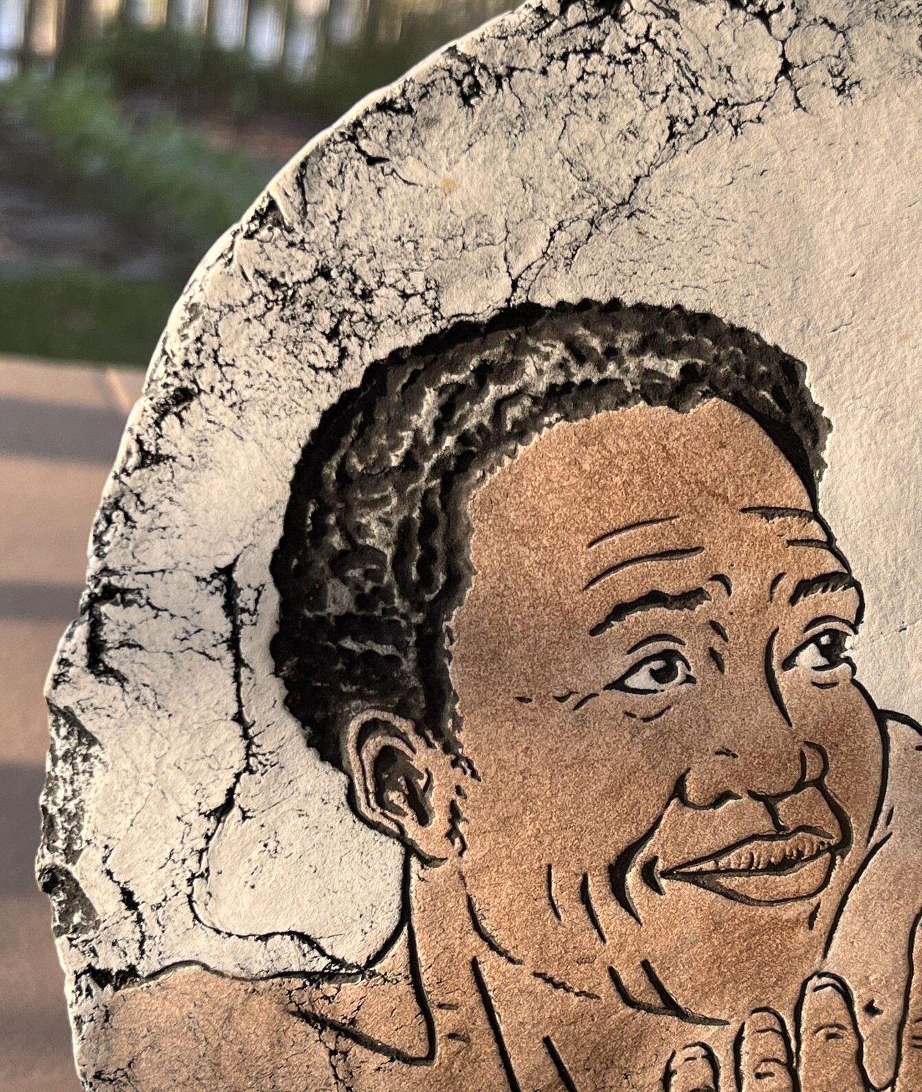 Shapes of Clay Stan Langtwait African American Decor from Ash Mt Rainer