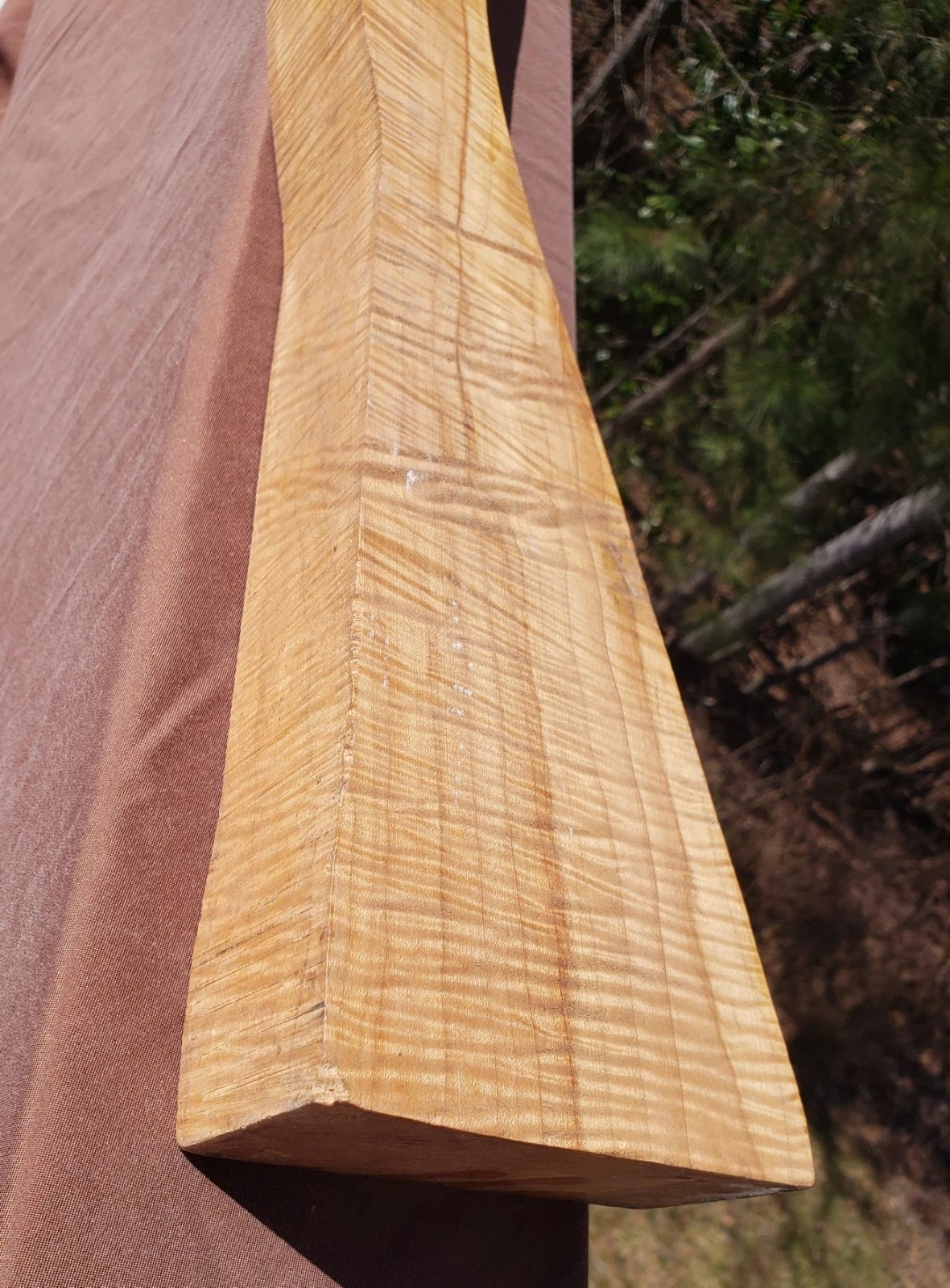 🔥 EXTRA CURLY TIGER MAPLE FULLSTOCK BLANK SLAB MUZZLELOADER LONGRIFLE HAWKEN