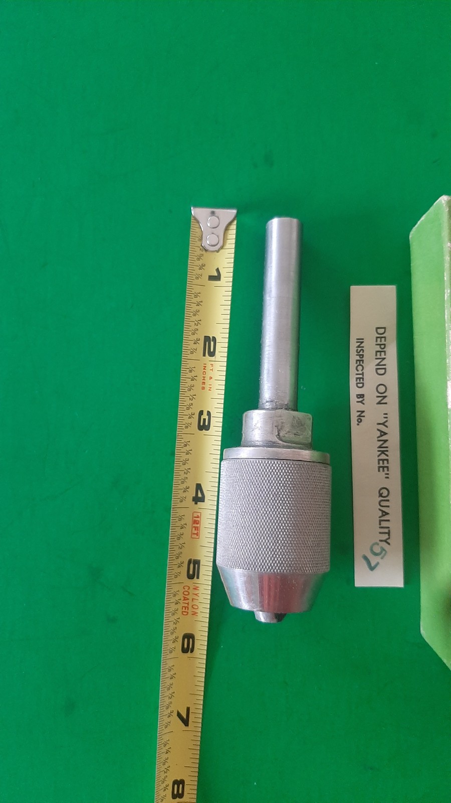 NOS NEW 3/8" Yankee Drill Chuck No. 1594 1/2" Straight Shank North Bros MFG