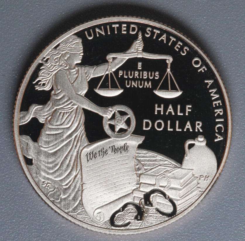 2015 S US Marshals Service - Proof 50¢ Half Dollar - 225th Anniversary
