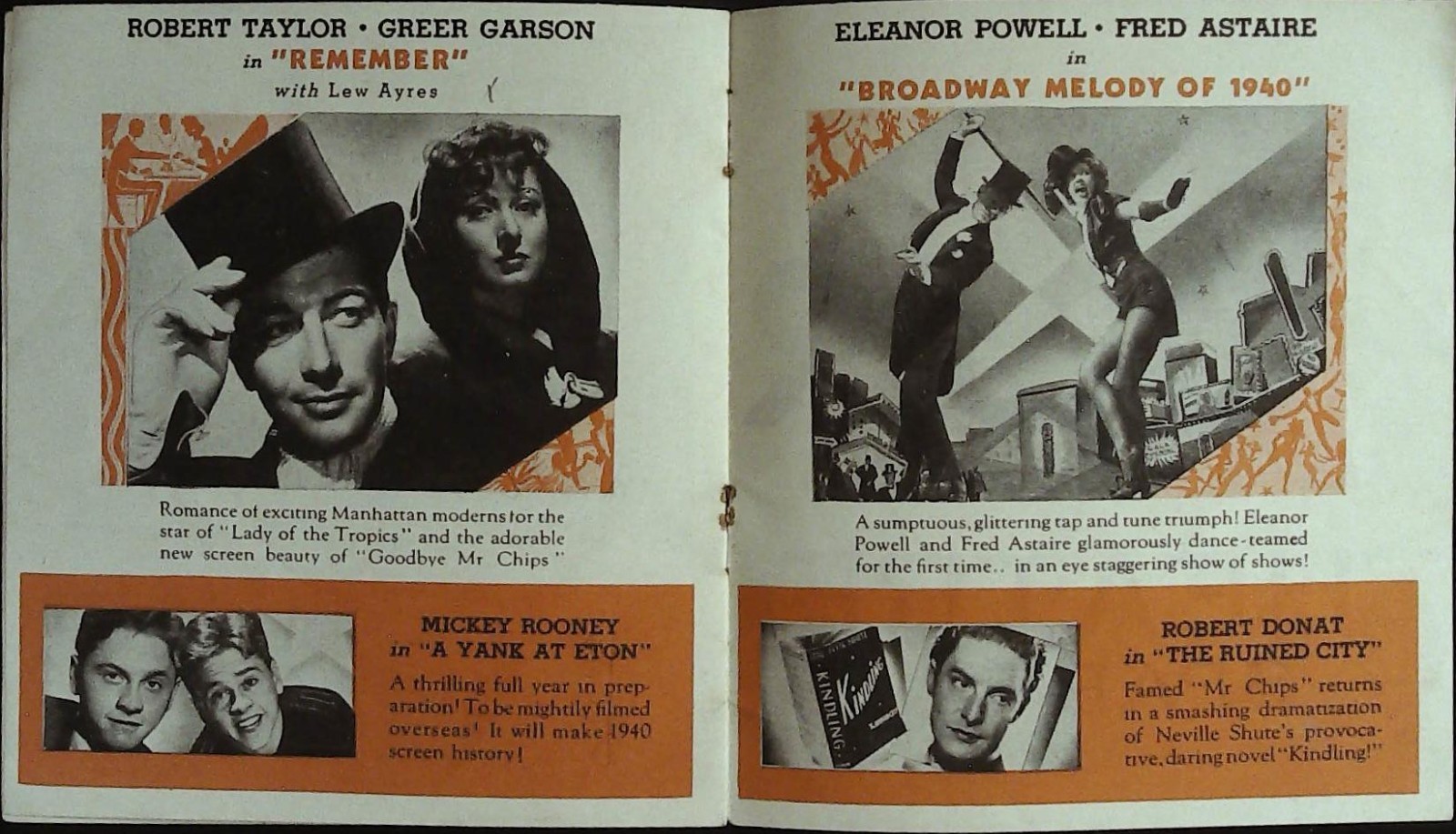 MGM Fall & Winter Screen Forecast 1939 "Another Thin Man", "The Women", Scarce!