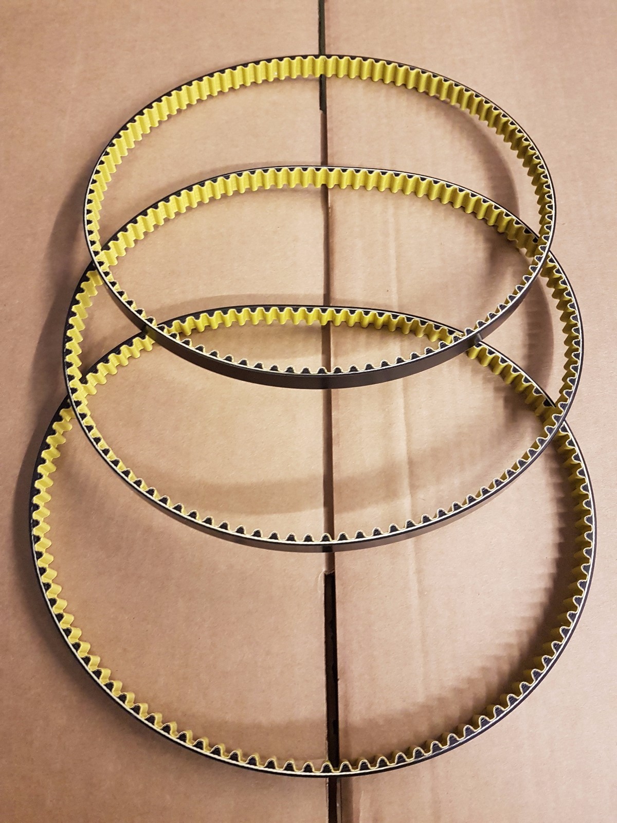 Benford Terex TV800 TV900 Roller Belt Box Drive Belts Jan 2001 onwards 1748-1037