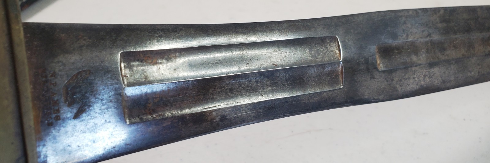 M1832 Foot Artillery Sword -- Dated 1833 -- Samuel Huse, Newburyport -- RARE