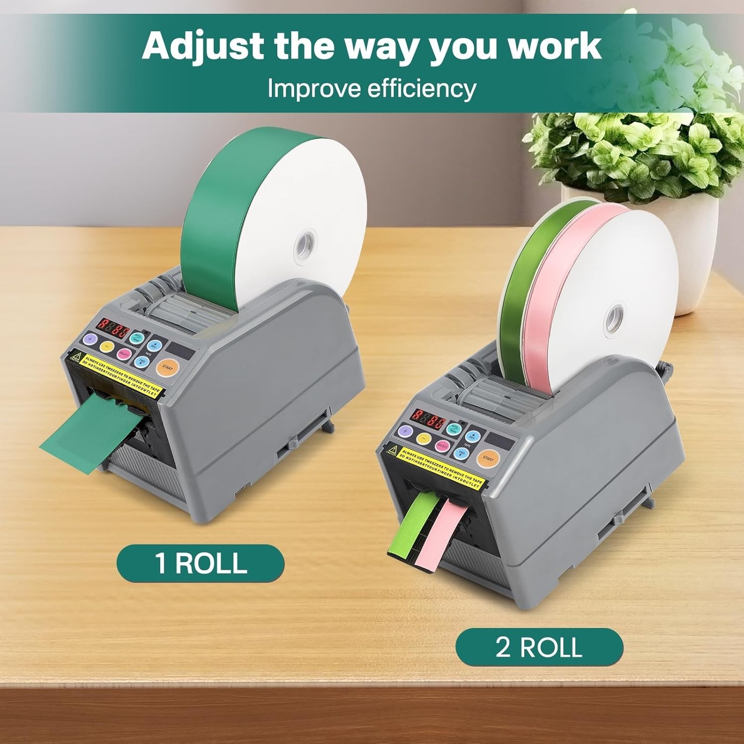 Maquina Cortadora De Liston Cintas Para Flores Eternas AutomÃ¡tica Dispensador