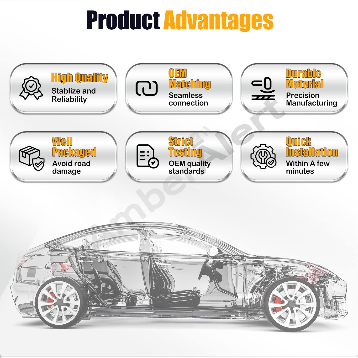 Water Pump G1820 for 96-10 Chevrolet GMC Suburban Silverado 4.3L 5.0L 5.7L