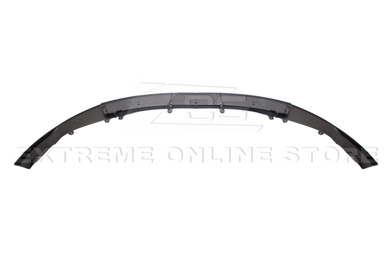 For 19-Up Corolla Hatchback | Track Style GLOSS BLACK Front Bumper Lip Splitter