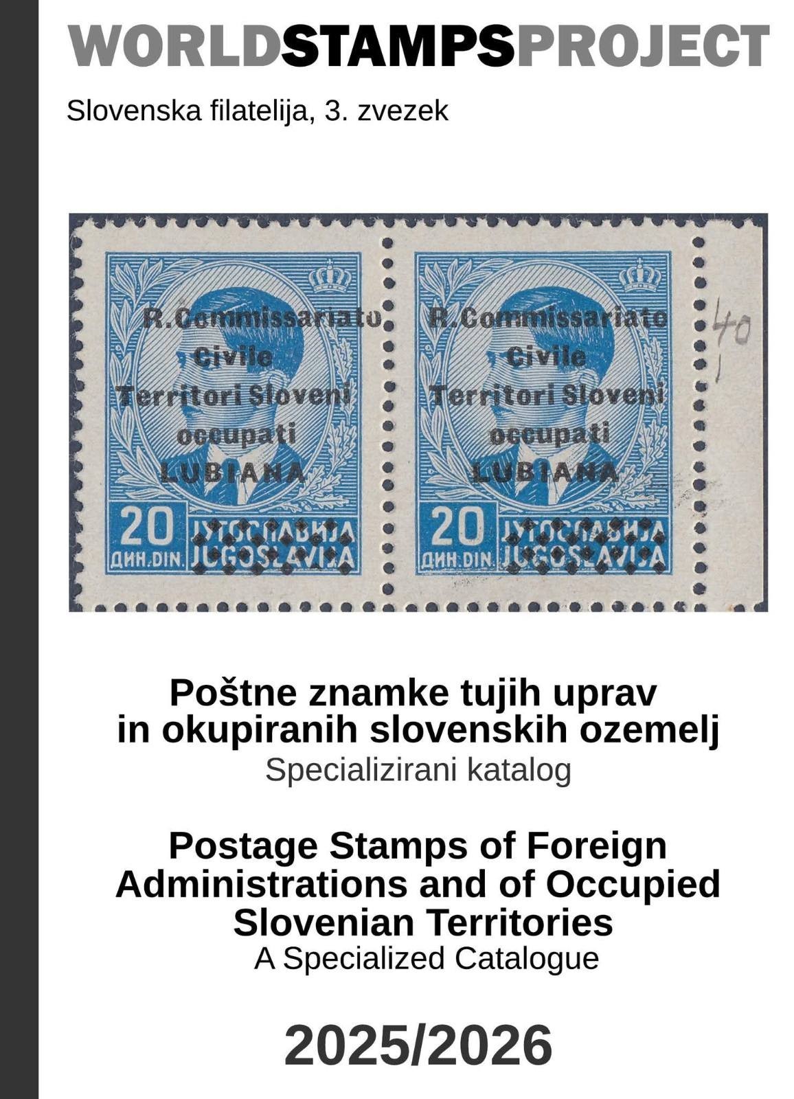 YUGOSLAVIA 1918–1991 Specialized Catalog of Postage Stamps 2025