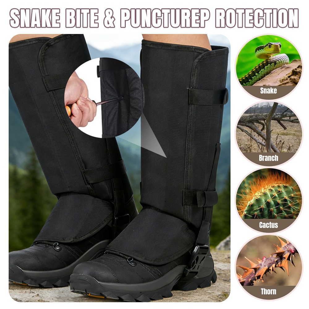 Snake Guards Gaiters Leggings Anti Bite Chap Waterproof Protector for Hiking