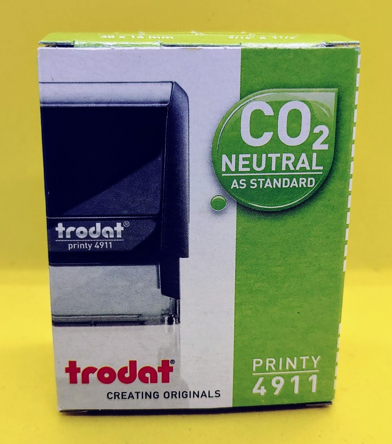 Trodat Printy 4911 Self Inking Stamp Black Ink