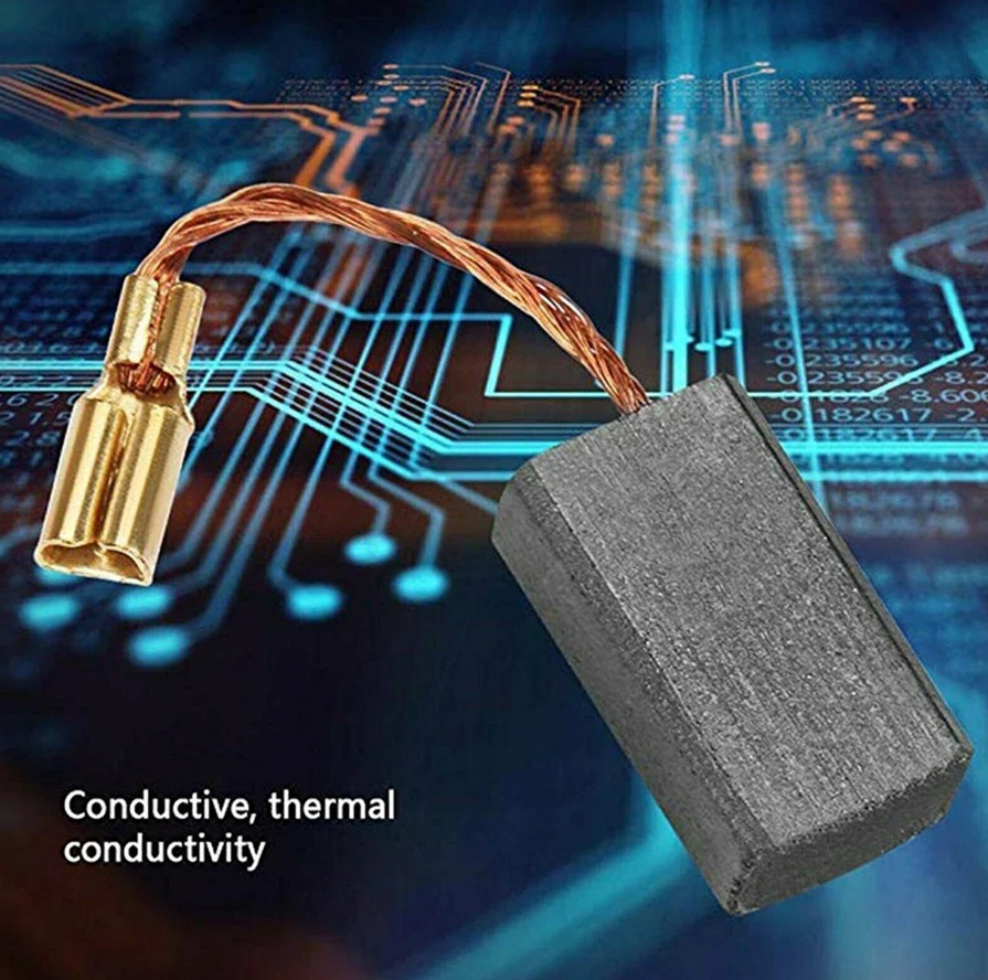 10pcs Carbon Brushes Replacement Parts for Bosch Angle Grinder Motors - NEW