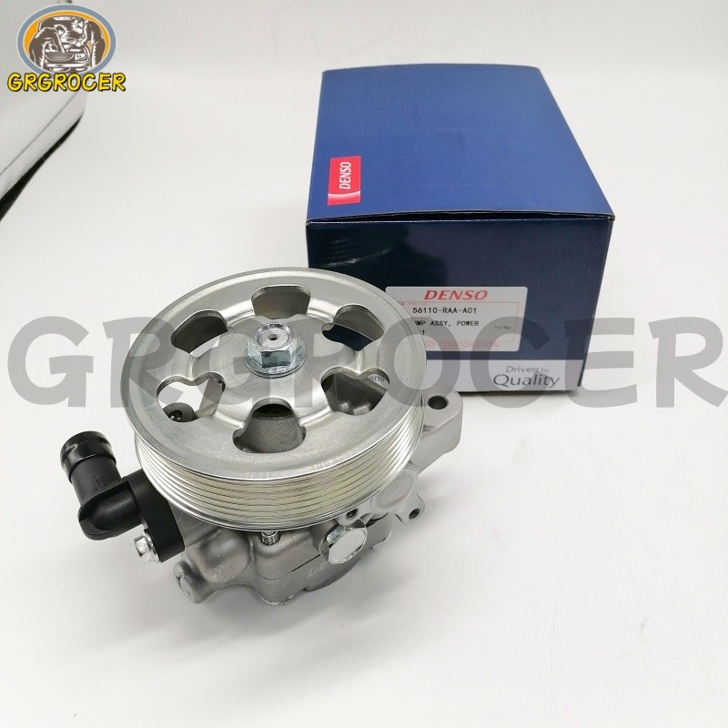 DENSO 56110-RAA-A01 Power Steering Pump W/ Pulley For Honda Accord 03-07 L4 2.4L