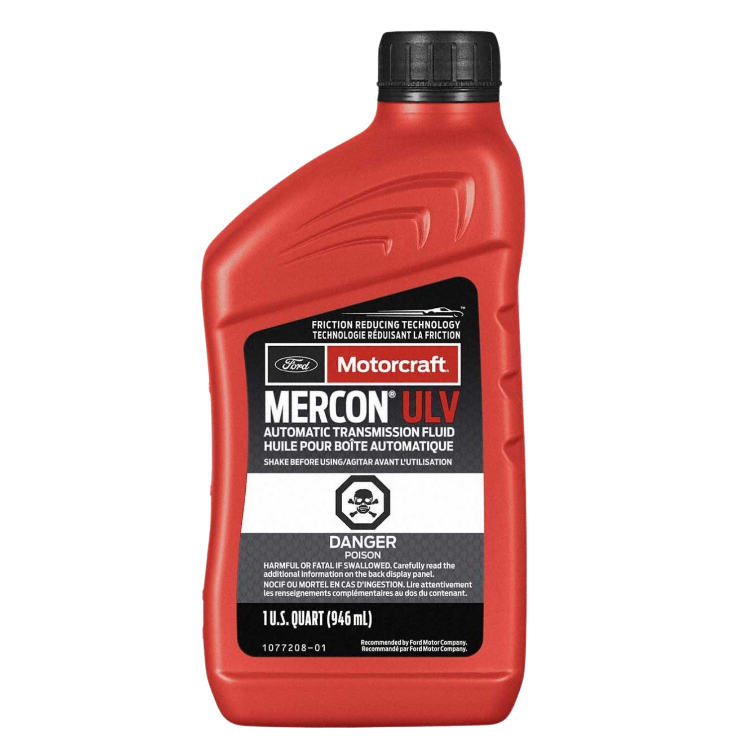 Motorcraft Mercon ULV XT12QULV Automatic Transmission Fluid For Ford (6 Quarts)