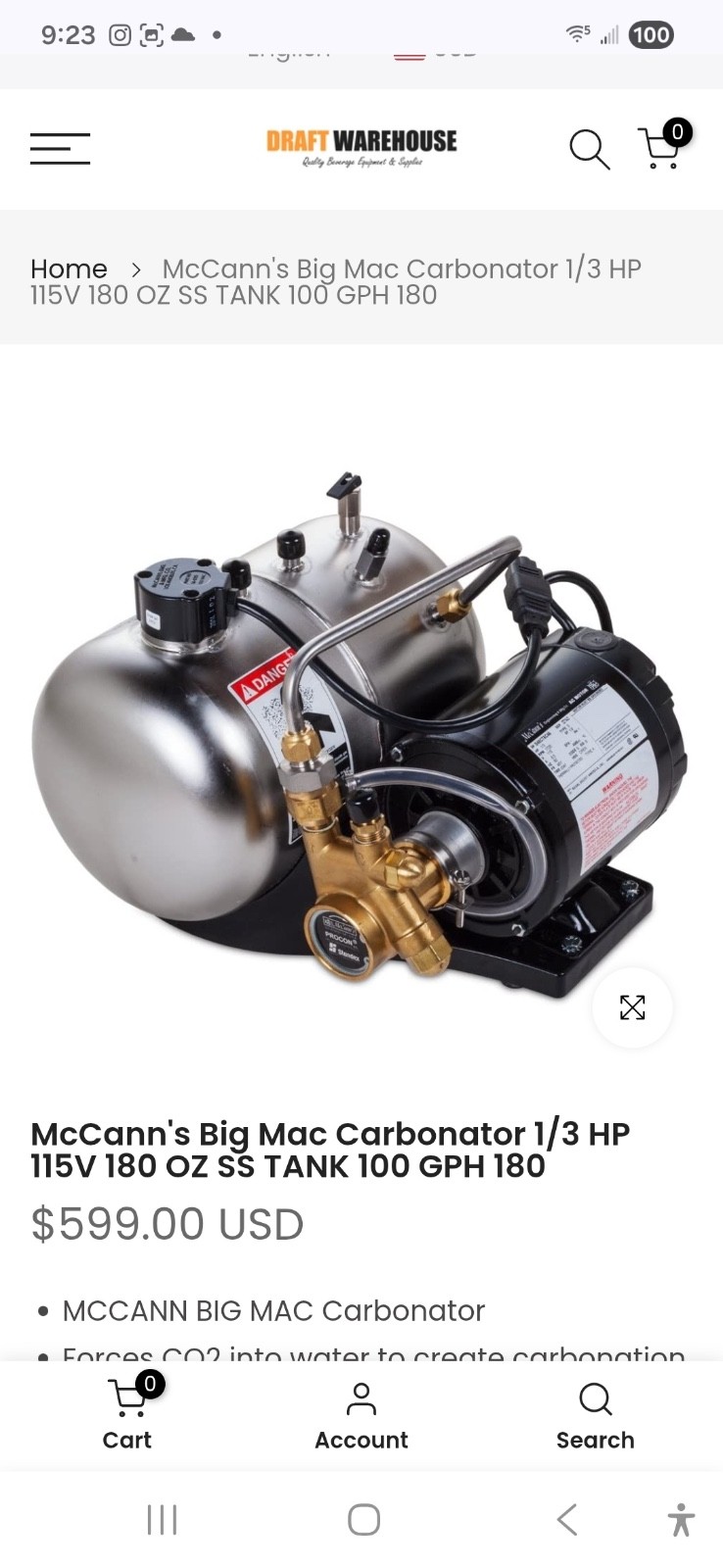 McCann E400397 Big Mac Carbonator Soda Fountain Pump Brackets