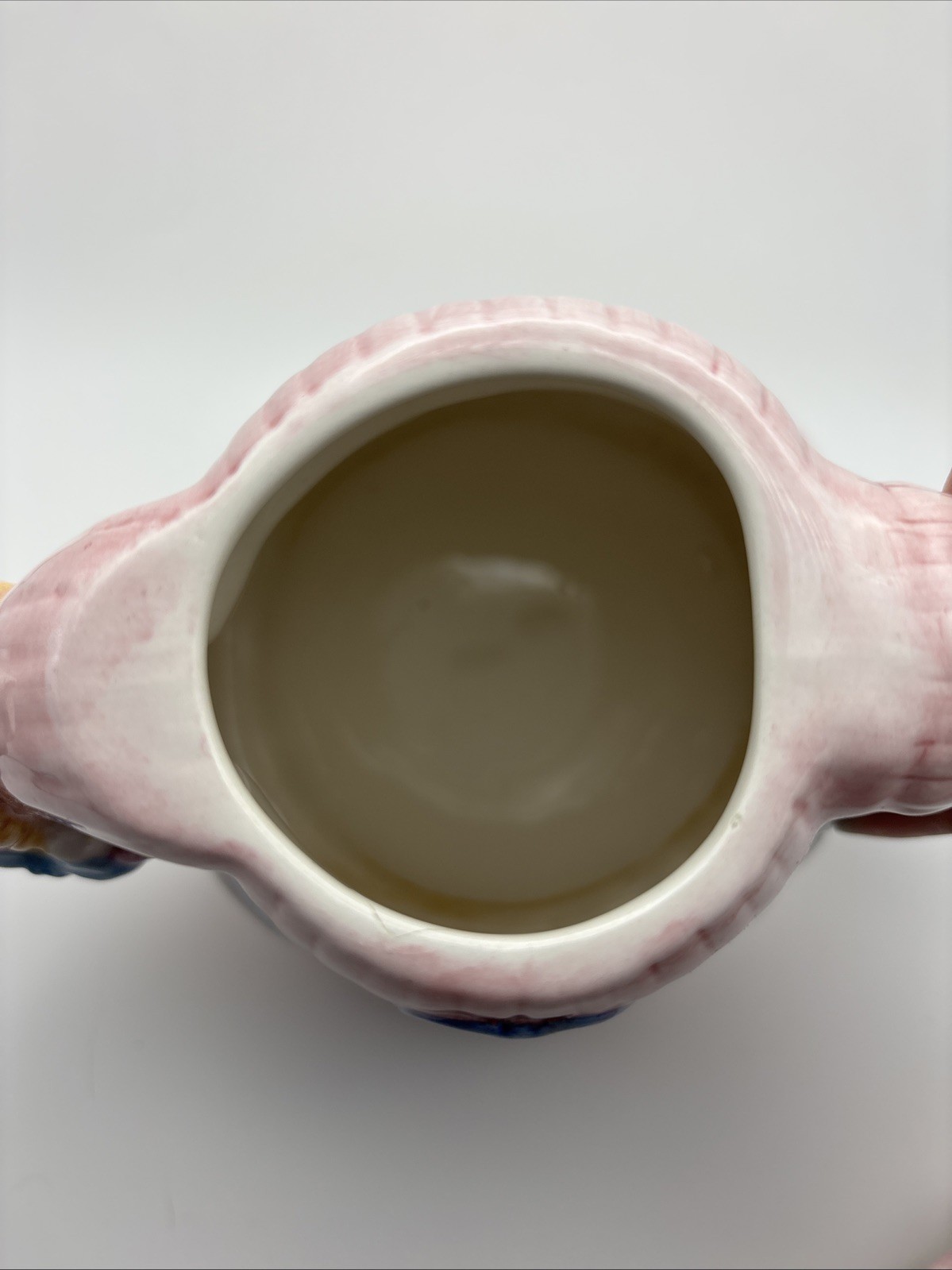 Rabbit Teapot TEA TIME Hand Painted Seymour Mann Easter Springtime