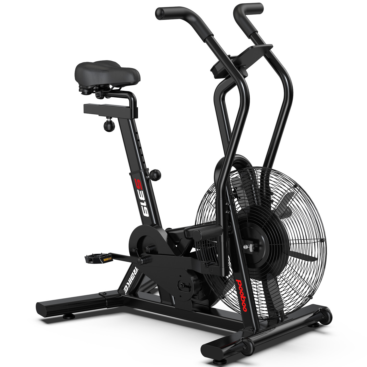 Fan Bike Exercise Bike Stationary Bike Indoor Fitness Bike Cycling Bike Home Gym