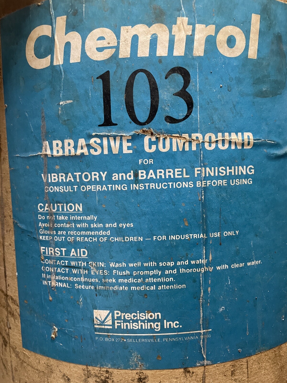 Polishing Abrasive Compound Powder For Vibratory / Barrel Tumbler Tumbling 2 Lb