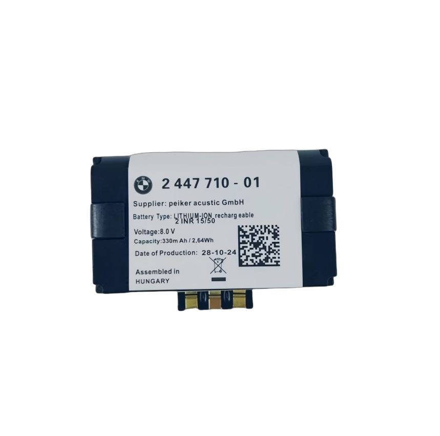 For BMW Battery 84102447710 / 84-10-2-447-710 SOS Emergency Battery 06-19 NEW